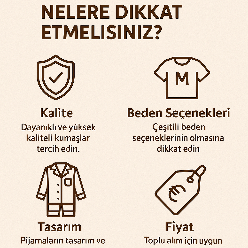 Toptan Pijama Alırken Nelere Dikkat Etmelisiniz?